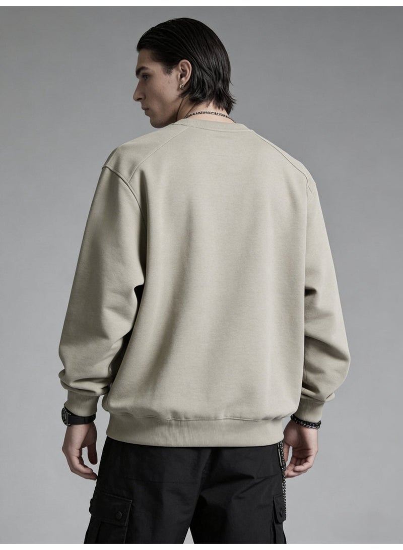 CONVERSE 2026 Converse Star Logo Unisex Crewneck Sweatshirt, Premium Cotton Blend Loose Fit Casual Pullover for Men & Women, Classic American Streetwear Essential - Image 4